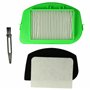 vhbw Lot de 4 pièces filtres/pinceau compatible avec Moulinex MO2522PA/4Q0