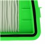 vhbw Lot de 4 pièces filtres/pinceau compatible avec Moulinex MO2522PA/4Q0, MO252401/4Q0, MO2524PA/4Q0, MO2524PA/4Q1, MO2533PA/4