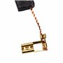 vhbw 2x balais de charbon 5 x 10 x 18 mm compatible avec Hilti WSR 900-PE outil électrique