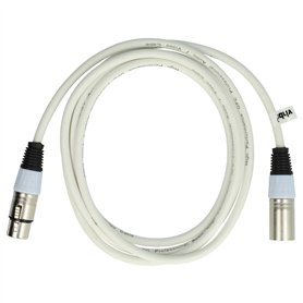 vhbw Câble lumière DMX prise XLR mâle et femelle compatible avec éclairage scénique