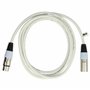vhbw Câble lumière DMX prise XLR mâle et femelle compatible avec éclairage scénique