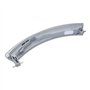 DL-pro Poignée de porte pour Siemens iQ700 iQ500 VarioPerfect S16 S14 00751789 751789 - Poignée de porte argentée avec axes pour