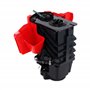 DL-pro Groupe café pour Siemens EQ500 EQ.500 11040688 - Broche rouge - Unité d'infusion - Boîte à ressort + support avec entonno