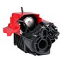 DL-pro Groupe café pour Siemens EQ500 EQ.500 11040688 - Broche rouge - Unité d'infusion - Boîte à ressort + support avec entonno
