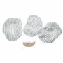 vhbw Set de rechange 4 pièces compatible avec Rowenta Steam Power RY6537WI / 4Q0 nettoyeur vapeur - Filtre anti-calcaire + linge