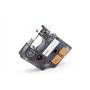 vhbw Ruban remplacement pour Dymo 18434 pour imprimante d'étiquettes 9mm Noir sur Orange
