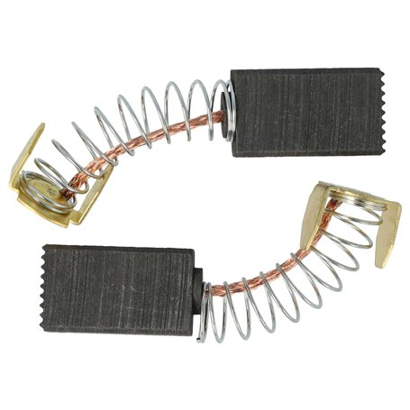 vhbw 2x balais de charbon 6 x 10 x 15 mm compatible avec Matrix SMS 1200-210 L