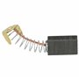 vhbw 2x balais de charbon 6 x 10 x 15 mm compatible avec Matrix SMS 1200-210 L, SMS 1800-250 Promo outil électrique, tronçonneus