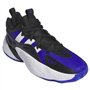 adidas Mixte TRAE Unlimited Chaussures de Basket-Ball, Lucid Blue/Core Black/Cloud White, 43 1/3 EU