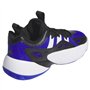 adidas Mixte TRAE Unlimited Chaussures de Basket-Ball, Lucid Blue/Core Black/Cloud White, 43 1/3 EU