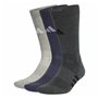 Chaussettes Adidas Performance Cushioned Crew Gris 3 Unités