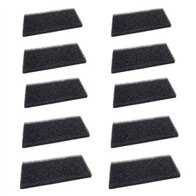 vhbw 10x filtre mousse remplacement pour Whirlpool/Groupe Bauknecht 481010716911 pour sèche-linge