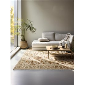 Nouristan Tapis Oriental - Tapis de Salon Oriental Classique - Tissage serré avec Bordure en Tissu Plat - pour Salon