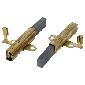vhbw 2x balais charbon compatible avec Kärcher T 12/1 eco!efficiency