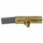vhbw 2x balais charbon compatible avec Numatic PSP 370, 180 aspirateur industriel, aspiration centrale