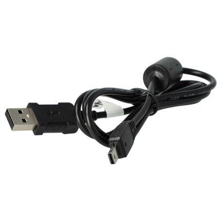 vhbw Câble de données USB compatible avec Casio Exilim EX-Z330