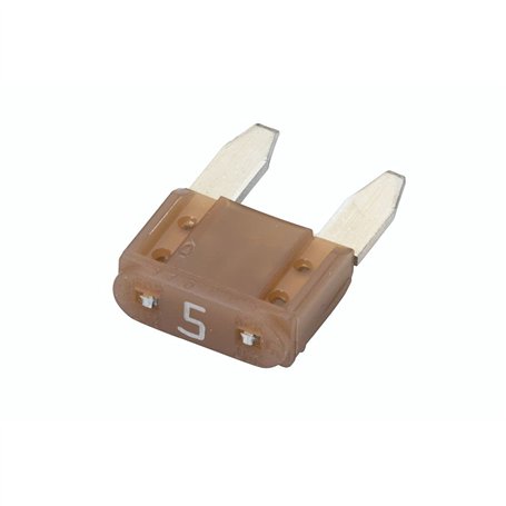 HELLA Fusible - Fusible à fiche MINI - 5A - beige - Quantité: 5 - 8JS 728 596-811