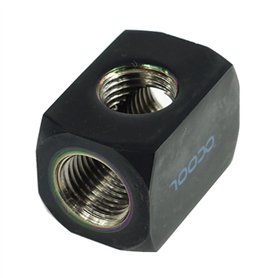 Alphacool 17030 Noir Accessoire de matériel de Refroidissement - Accessoires de matériel de Refroidissement (21 mm