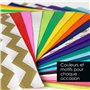 OfficeTree 360x Papier de Soie A4 16g/m² - 26 Couleurs - Papier Calque Couleur - Papier de Soie Emballage Bricolage Décorations 