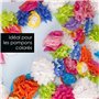 OfficeTree 360x Papier de Soie A4 16g/m² - 26 Couleurs - Papier Calque Couleur - Papier de Soie Emballage Bricolage Décorations 