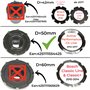 Fantic26 Outil de verrouillage pour vélo électrique - 51 mm - Convient pour Ebike Bosch Active/Performance à partir de 2014