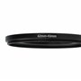 vhbw Bague d'adaptation de Filtre Step-Down de 62 mm vers 43 mm pour Objectif d'appareil Photo - Réducteur, métal, Noir