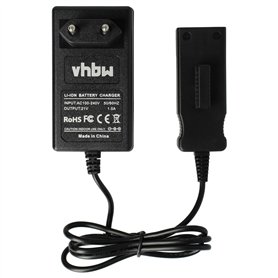 vhbw Alimentation 220V câble chargeur pour outils Gardena THS Li-18/42 Telescopic Accu Hedge Trimmer