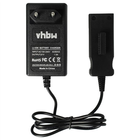 vhbw Alimentation 220V câble chargeur pour outils Gardena THS Li-18/42 Telescopic Accu Hedge Trimmer