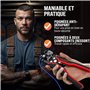 MONZANA® Pince à dénuder multifonction électricien 3en1 220 pièces boîte 0,2-6mm² pince à dénuder automatique auto-ajustable dén