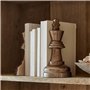 Loberon Lot de 2 Serre-Livres Raffinique, cuivre Vieilli
