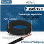 5 mm² Toron rigide en cuivre I 450/750 V I Câble de câblage monof