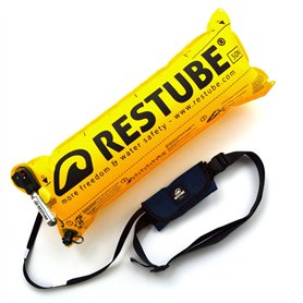 Restube Bouée de natation CO2 de plage - Pour une sensation de sécurité dans l'eau - Bouée de sauvetage déclenchable - Bouée de