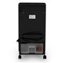 oneConcept Baltic Red Rafraichisseur d'air/ventilateur mobile (65W avec fonction humidificateur/ionisateur, 3 niveaux de puissan