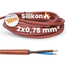 Lapp 0046001 Ölflex Heat 180 Câble en silicone 2 x 0