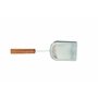 Valo Malmö VK000307 Serviteur de cheminée 3 pièces avec balai, pelle et tisonnier, accessoires de cheminée avec support, noir et
