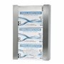 INOGS Support mural pour gants (pour 3 boîtes) - Porte-gants en acier inoxydable - Support pour gants jetables - Distributeur de