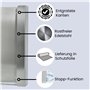INOGS Support mural pour gants (pour 3 boîtes) - Porte-gants en acier inoxydable - Support pour gants jetables - Distributeur de