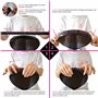 PadelPursuit Lot de 3 bandes de protection pour raquette de padel de tennis - Durable et facile à remplacer - Dimensions : 40 cm