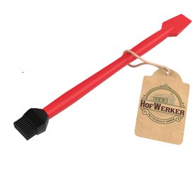 HofWerker Outils pour colle à bois | Pinceau à colle à bois | Coque en silicone | Rouleau à colle en silicone | Rouleau à colle