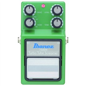 Ibanez TS9DX Turbo Tube Screamer Appareil d'effet pour guitare Vert