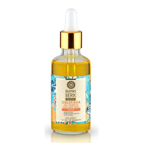 Natura Siberica Complexe d'Huile Oblepikha pour Cheveux Fins 50 ml