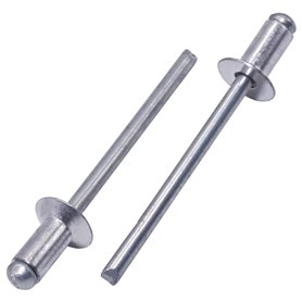 SKIR'CO (500 pièces) Rivets aveugles en aluminium à tête fraisée 4