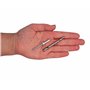 SKIR'CO (30 pièces) Rivets Aveugles à Grande Bride en Aluminium 5,0 x 16 mm, Mandrin en Acier, Foret Inclus