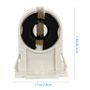 OSALADI 20 Pcs Support de Lampe Fluorescente Vis Type T8 / G13 Support de Lampe Non Shunté Pierre Tombale Remplacement de La Dou