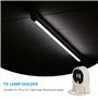 OSALADI 20 Pcs Support de Lampe Fluorescente Vis Type T8 / G13 Support de Lampe Non Shunté Pierre Tombale Remplacement de La Dou