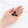 EMSea 30pcs Garniture de Porte Voiture Rivets Pare-Chocs Vis de Clip 18mm Tête Trou 6mm Fixation de Pression