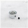 EMSea 8pcs Colliers d'arbre 20mm Bagues de Réglage Anneau de Positionneur Bague Galvanisée Colliers d'arrêt de Profondeur avec V