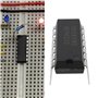 EMSea Lot de 10 Puces de Porte Logique 6 Canaux SN7404N Onduleur Hexad¨¦cimal PDIP-14 pour Applications de Traitement de Signal 
