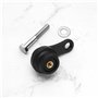 VGOL 1 jeu de boutons de verrouillage antivol - Support antivol - Bouton de verrouillage pour moto - Support de navigation pour 