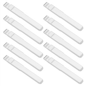 eMagTech 10pcs HU101 Lames de Clé Vierges Non Coupées Lames de Clé à Distance No.38 Lames de Clé Vierges Compatible avec Chana C